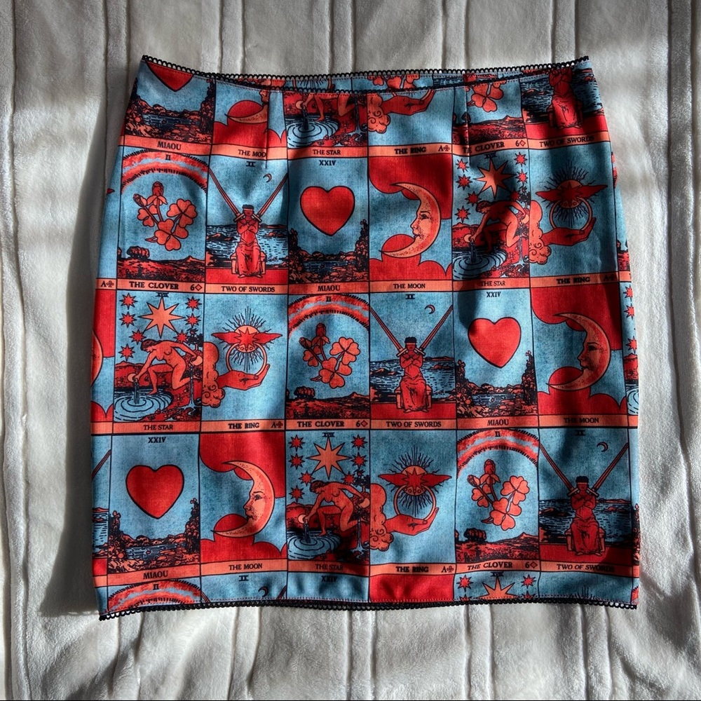 Miaou mini moni skirt tarot